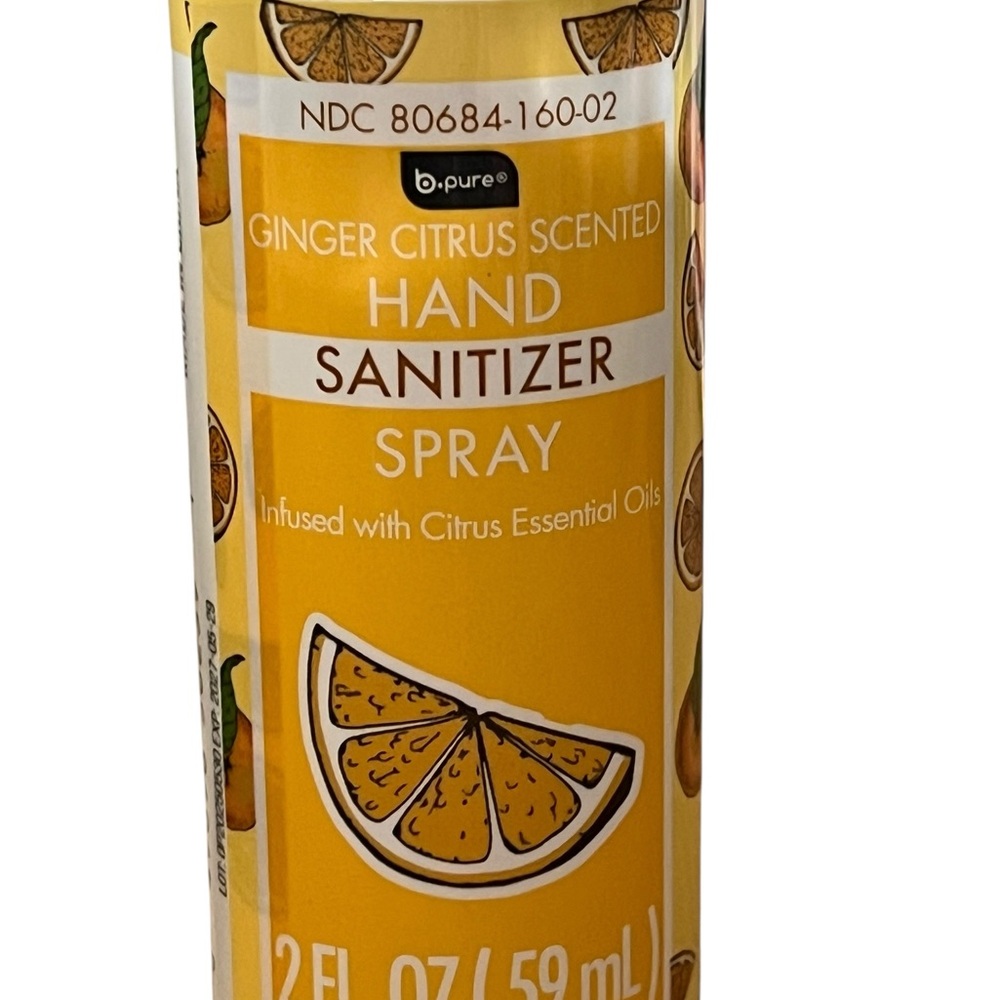 Ginger Citrus‎ Hand Sanitizer Spray - Picture 2 of 4